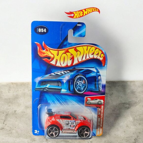 🆕️  HOT WHEELS 2004 First Editions Tooned Mitsubishi Pajero Evolution - Picture 1 of 6
